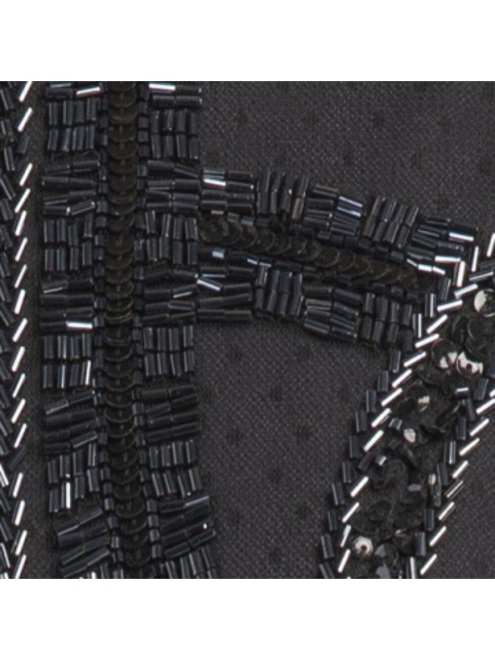 AIDAN MATTOX Long Sleeve Embellished Gown - Picture 5 of 5